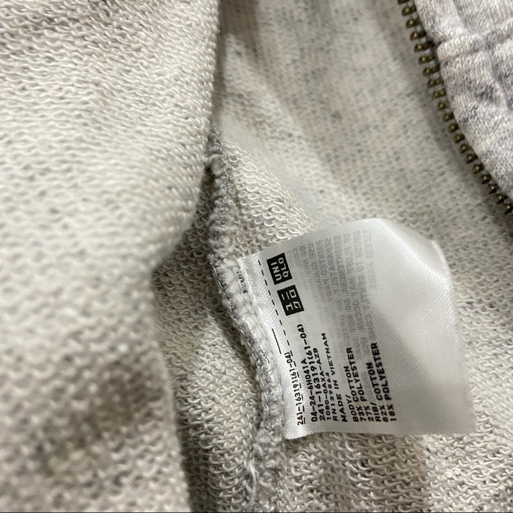 UNIQLO - Hooded Sweatshirt Jacket - USED - Picture 5 of 9